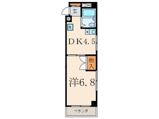 プチメゾン中尾の物件間取画像